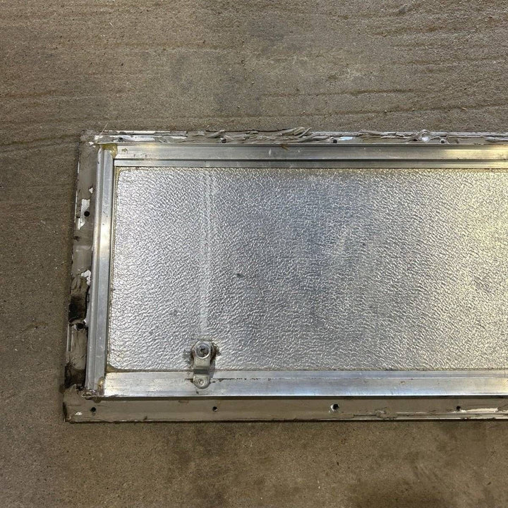 Used Square Cornered Cargo Door - 35.5 X 10.5 X .75 - Young Farts RV Parts