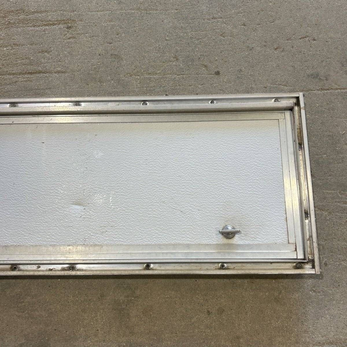Used Square Cornered Cargo Door - 35.5 X 10.5 X .75 - Young Farts RV Parts