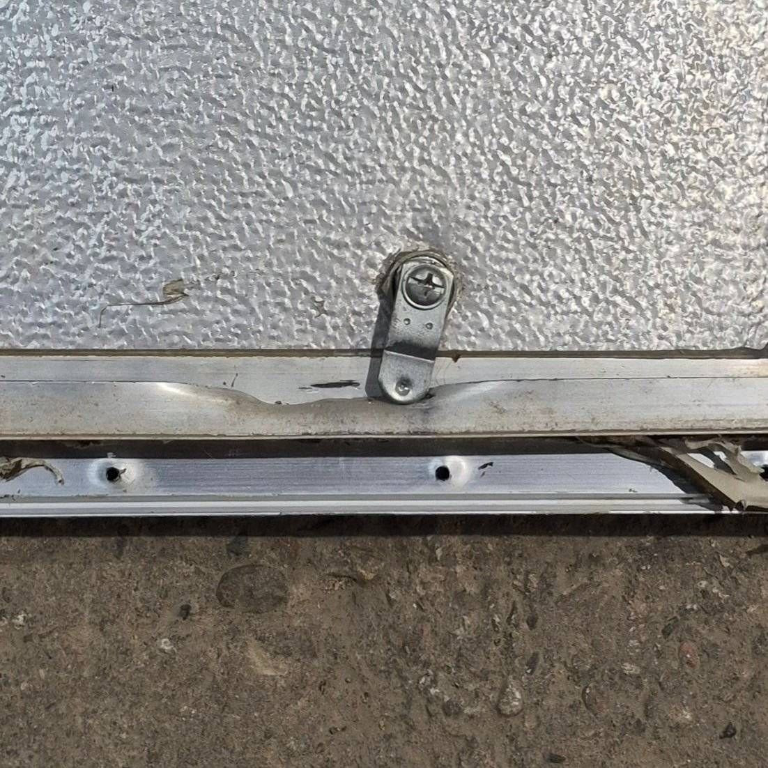 Used Square Cornered Cargo Door - 35.875 X 23.25 X 0.625 - Young Farts RV Parts