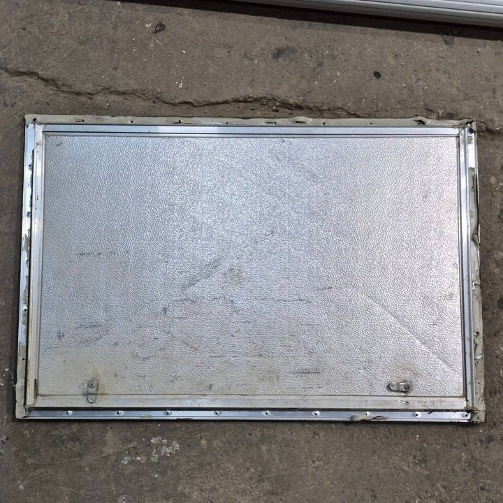 Used Square Cornered Cargo Door - 35.875 X 23.25 X 0.625 - Young Farts RV Parts