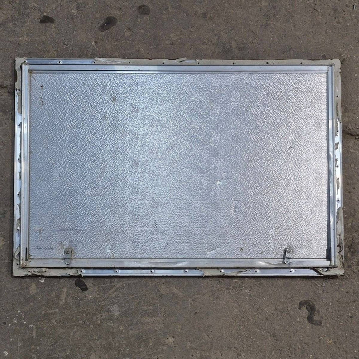 Used Square Cornered Cargo Door - 35.875 X 23.25 X 0.625 - Young Farts RV Parts