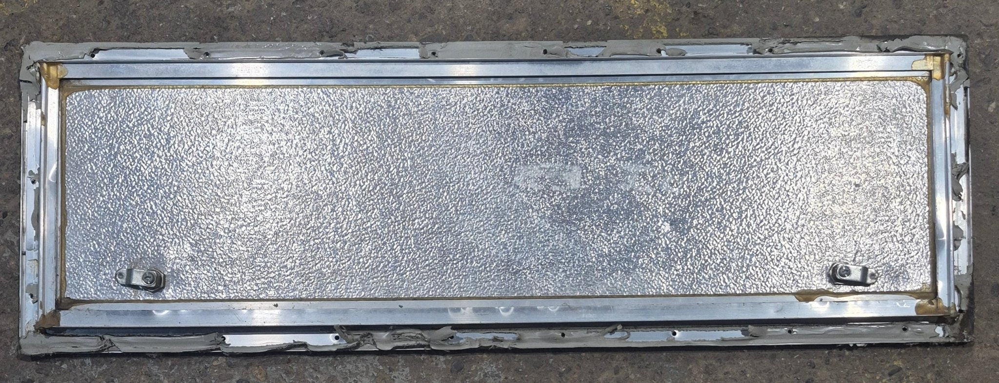 Used Square Cornered Cargo Door 36 1/8" x 10 5/8" x 3/4" D - Young Farts RV Parts