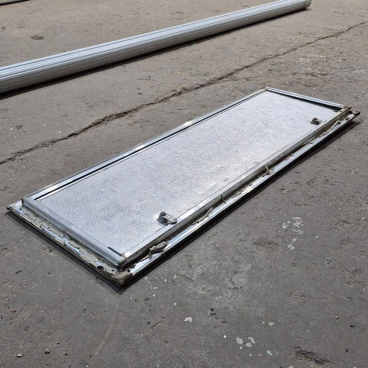 Used Square Cornered Cargo Door - 40.125 X 12.75 X 0.625 - Young Farts RV Parts