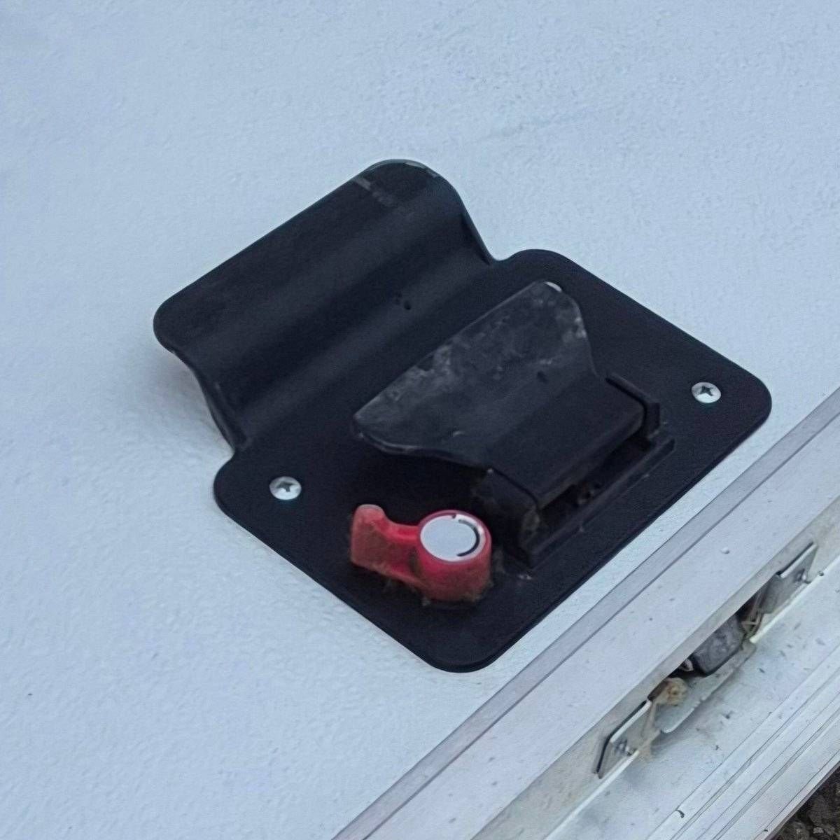 Used Square Cornered Cargo Door - 43 5/8