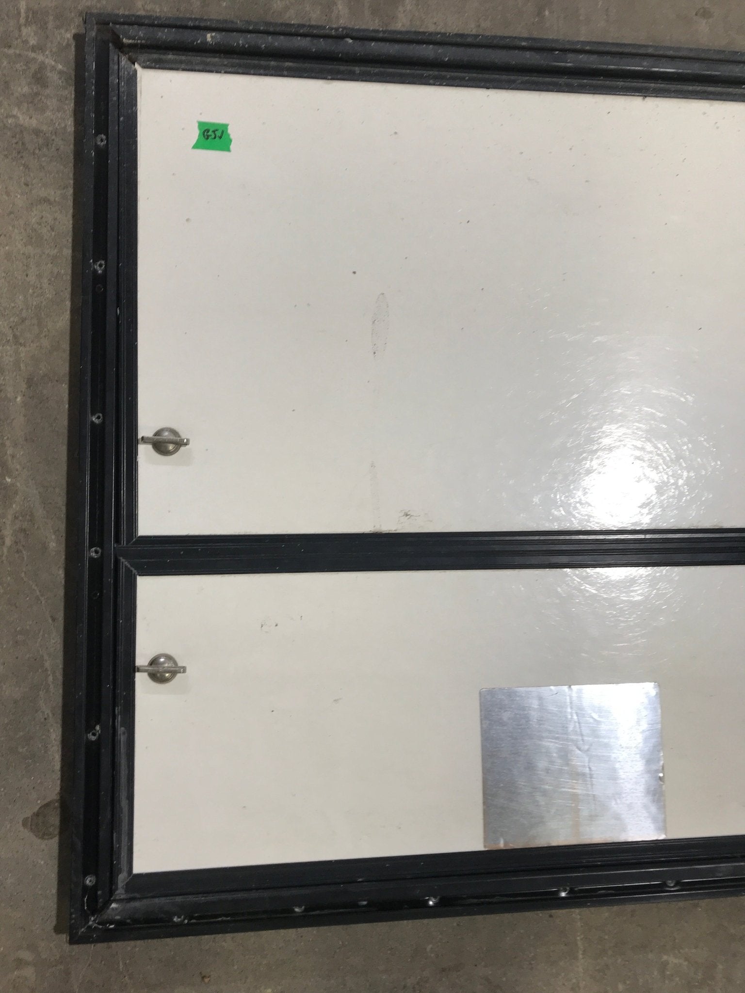 Used Square Cornered Propane Cargo Door 29 3/4