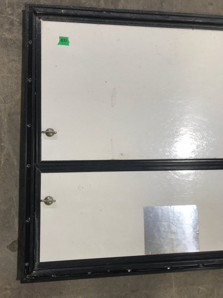 Used Square Cornered Propane Cargo Door 29 3/4" x 25 3/4" x 3/4"D - Young Farts RV Parts