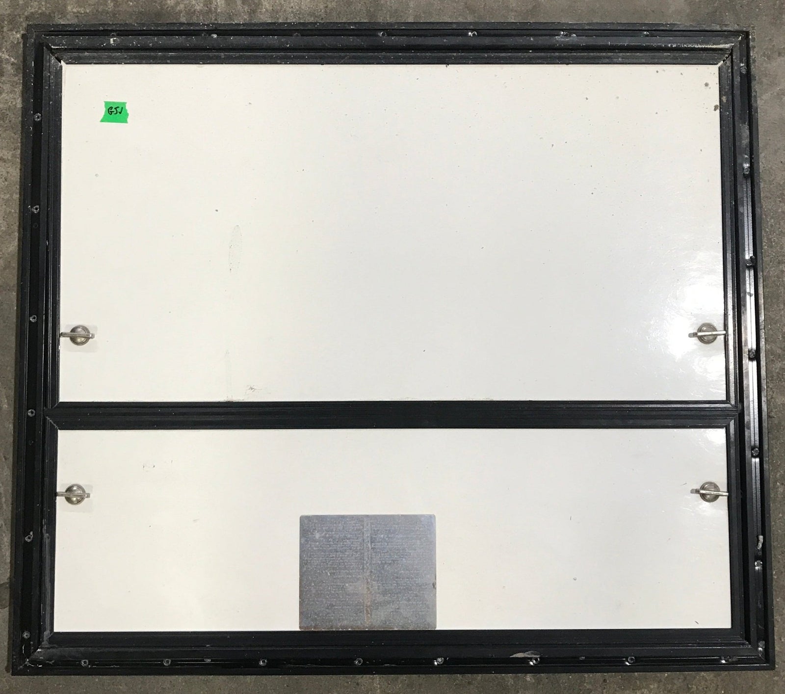 Used Square Cornered Propane Cargo Door 29 3/4