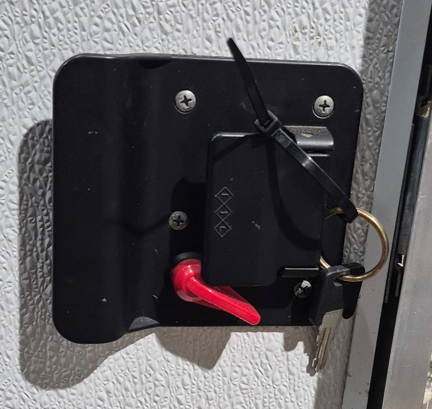 Used Square Storage/ Teardrop Trailer Entry Door 31 1/2