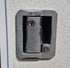 Used Square Storage/ Teardrop Trailer Entry Door 31 1/2" W x 43 3/4" H - Young Farts RV Parts
