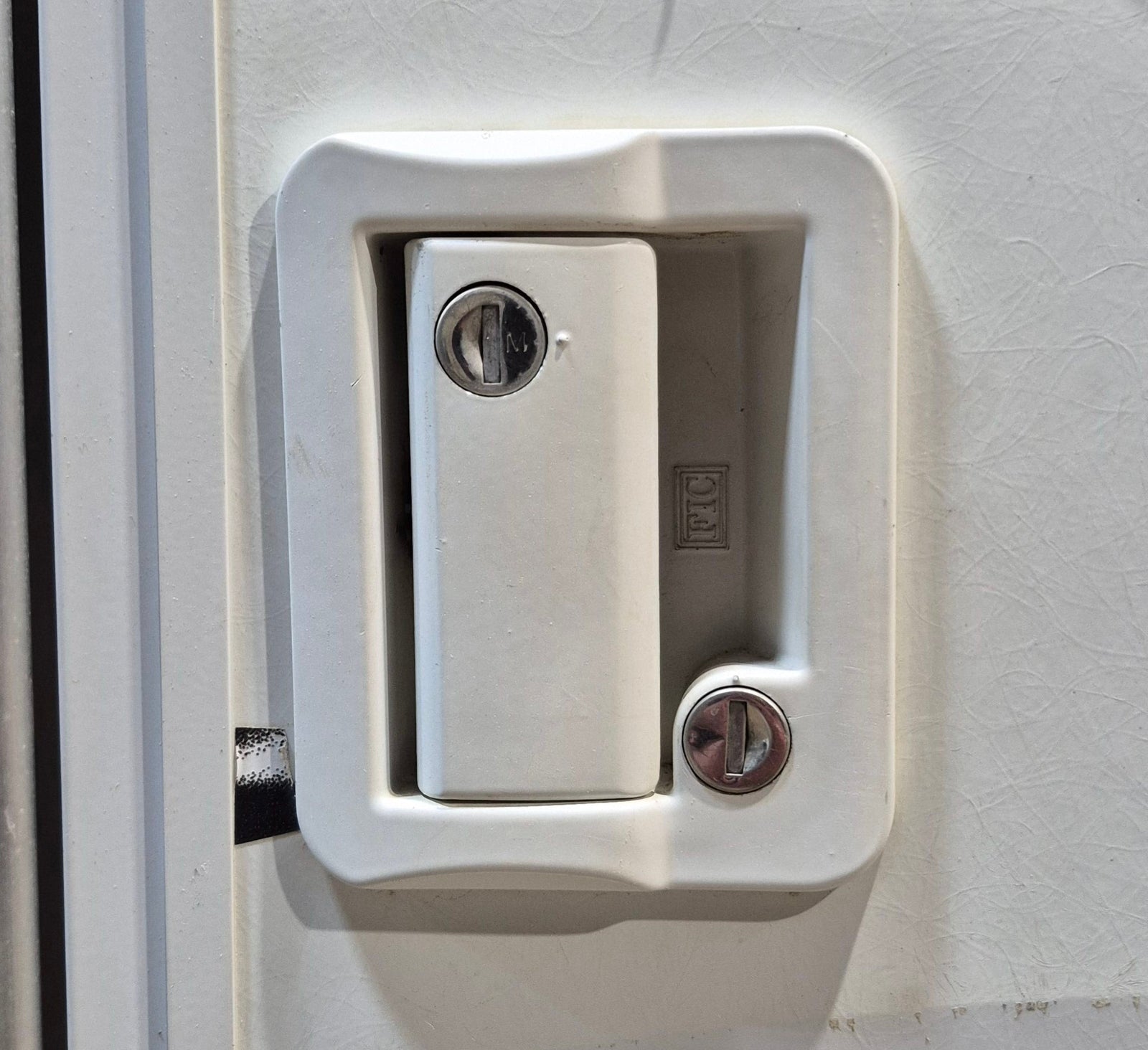 Used Square Storage/ Teardrop Trailer Entry Door 35 1/2