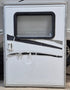 Used Square Storage/ Teardrop Trailer Entry Door 35 1/2" W x 47 1/2" H - Young Farts RV Parts