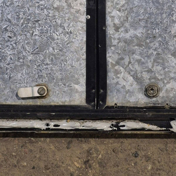Used Squared Cornered Cargo Door - 39.75 X 23.75 X 0.5 - Young Farts RV Parts