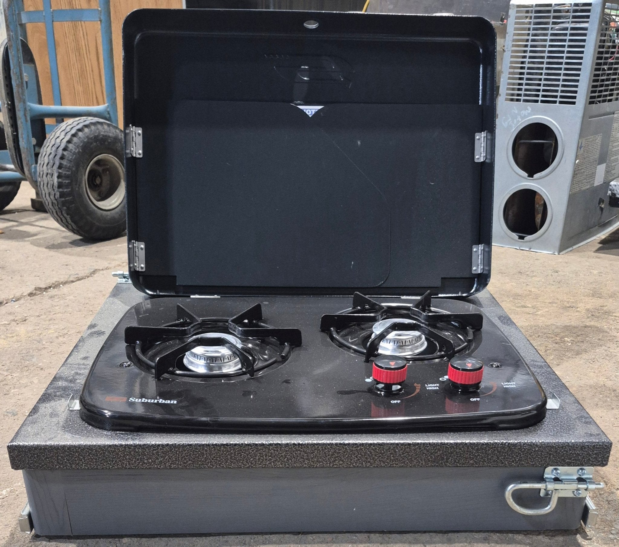 Used Suburban 2 Burner RV Cooktop - SDN2U - Young Farts RV Parts