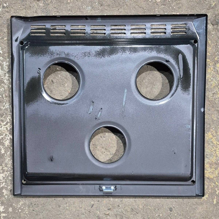 Used Suburban 3-Burner Main Top, Black - 101997BK - Young Farts RV Parts