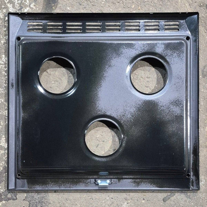 Used Suburban 3-Burner Main Top, Black - 101997BK - Young Farts RV Parts