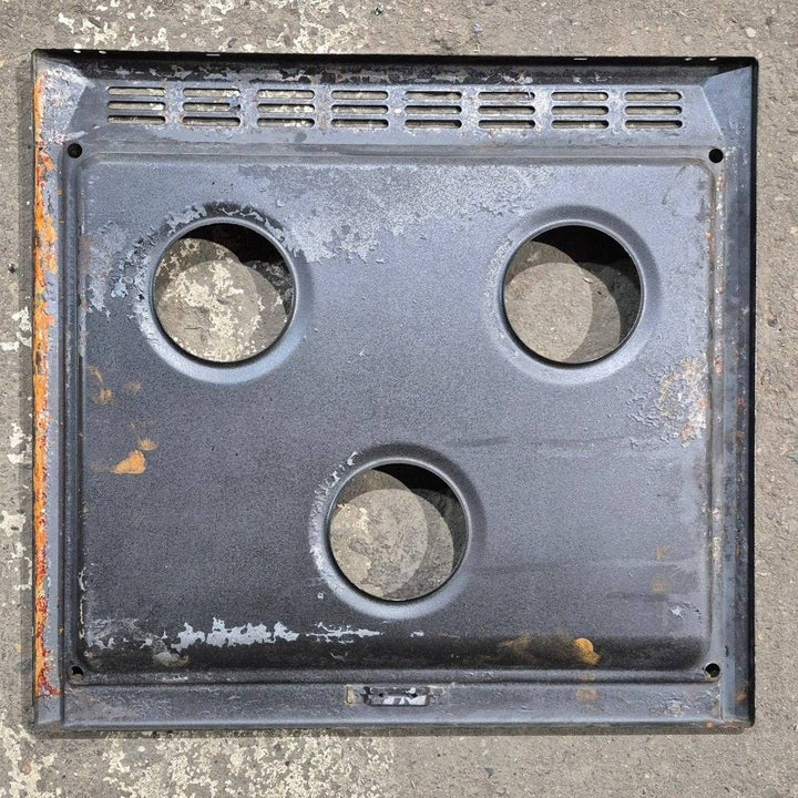 Used Suburban 3-Burner Main Top, Black - 101997BK - Young Farts RV Parts
