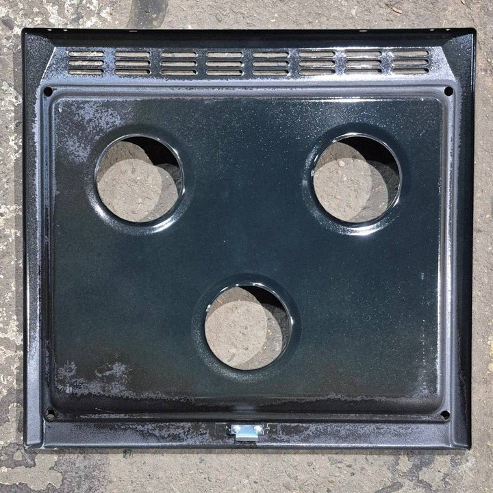 Used Suburban 3-Burner Main Top, Black - 101997BK - Young Farts RV Parts