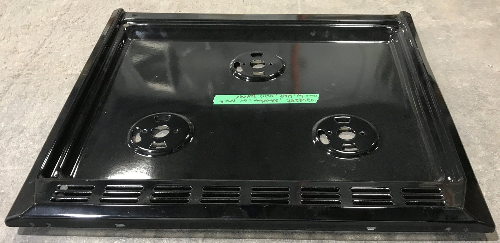 Used Suburban 3 - Burner Main Top, Black - 102582BK - Young Farts RV Parts