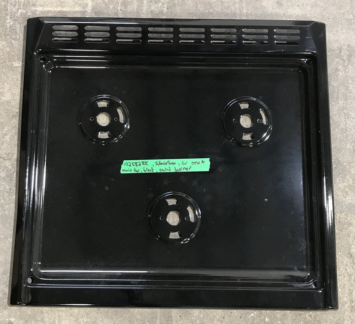 Used Suburban 3 - Burner Main Top, Black - 102582BK - Young Farts RV Parts