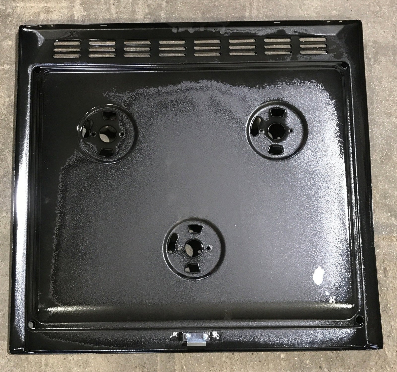 Used Suburban 3 - Burner Main Top, Black - 102582BK - Young Farts RV Parts