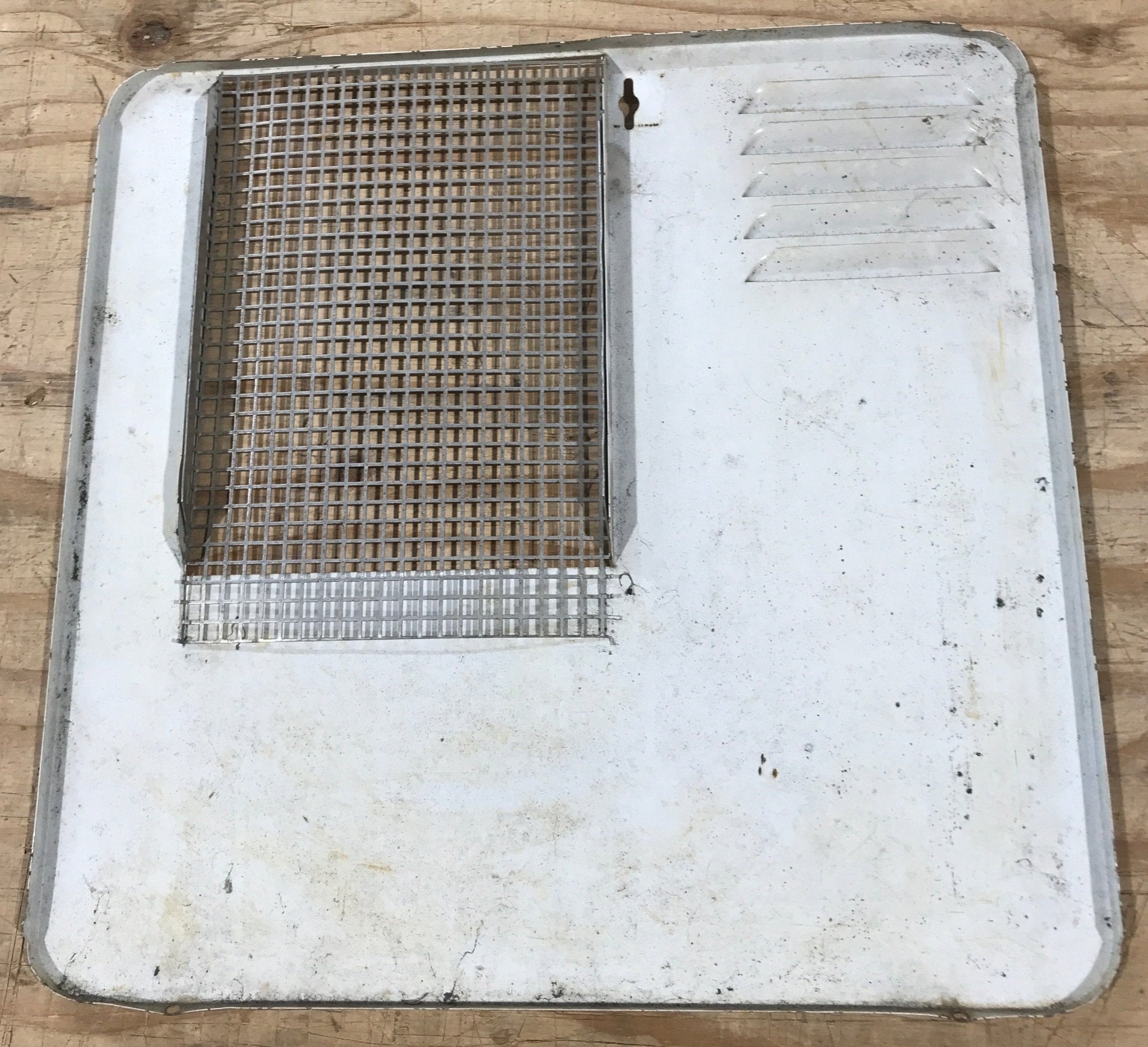 Used Suburban Access Door for 10 Gallon Water Heater, Polar White NO Frame - 6259APW - Young Farts RV Parts