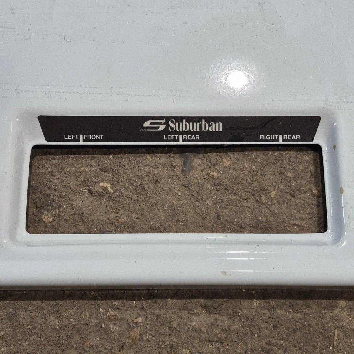 Used Suburban Cooktop Maintop, White - 2940AWH - Young Farts RV Parts