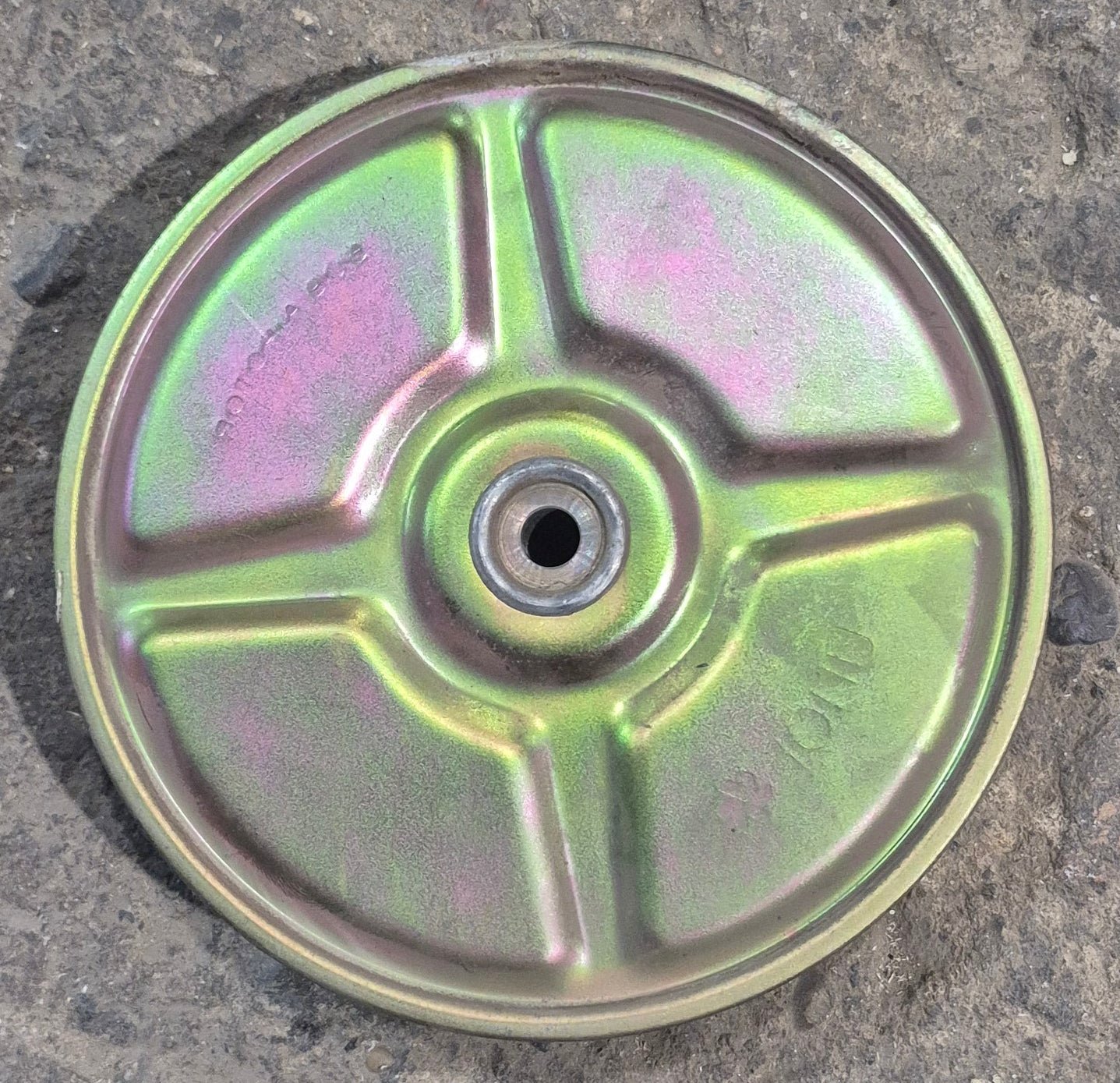 Used Suburban Furnace Metal Combustion Wheel 350077 - Young Farts RV Parts