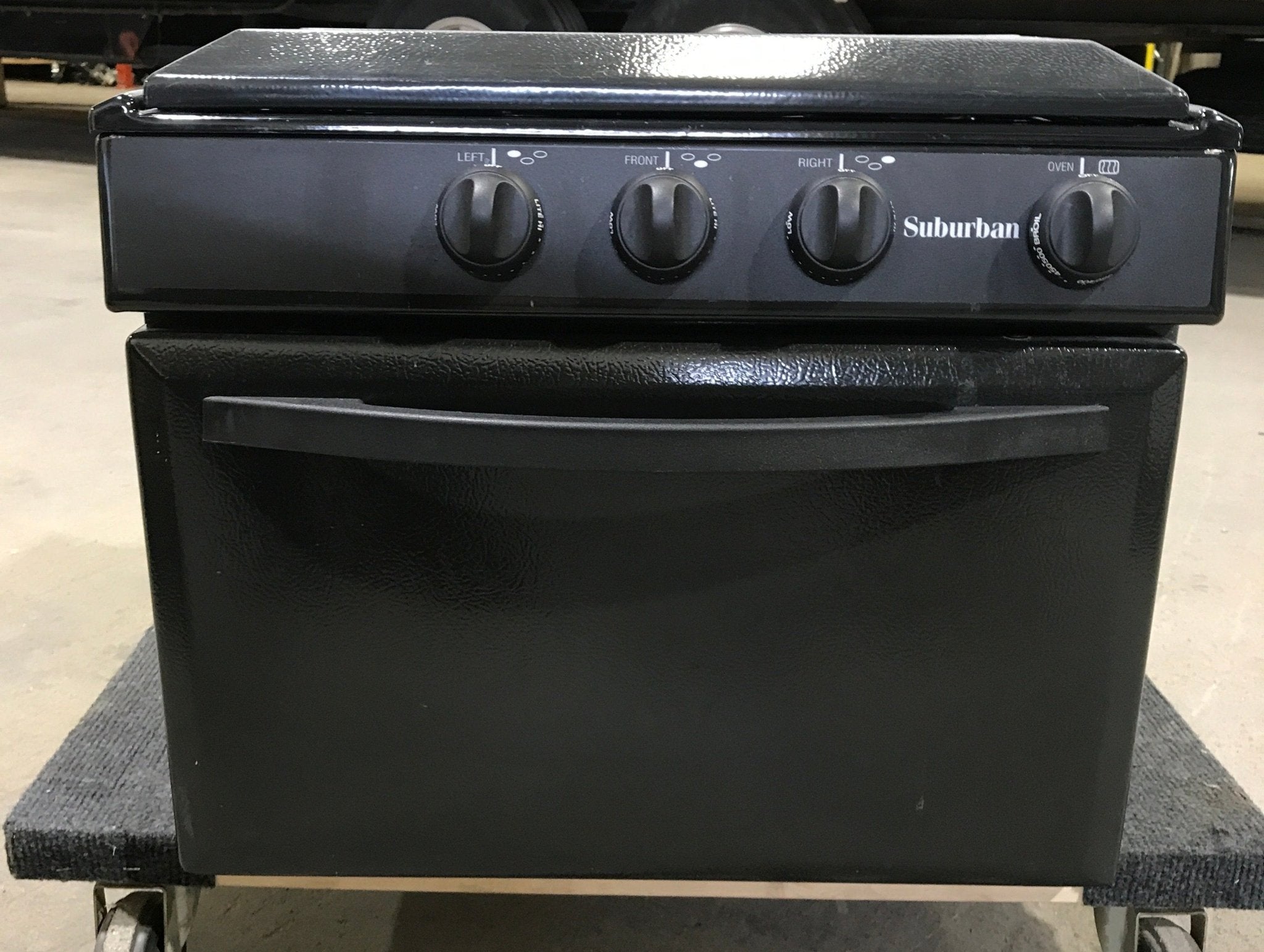 Used Suburban Oven With Cook Top SRNA3SBBM | Complete - Young Farts RV Parts