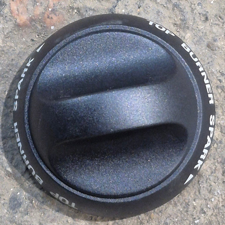Used Suburban Piezo Igniter Stove Control Knob, Black - 140229 - Young Farts RV Parts