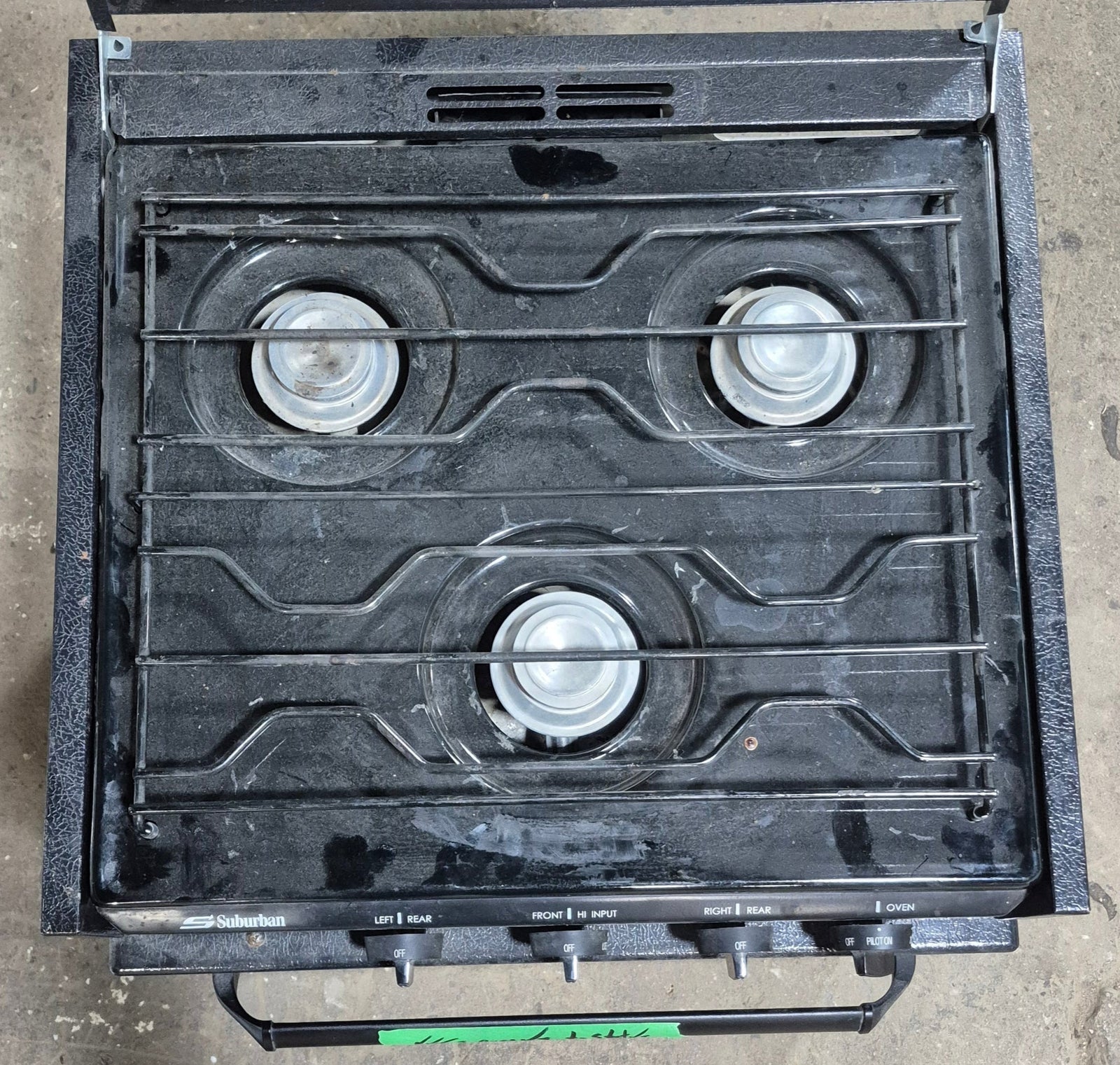 Used Suburban Range Stove 3 Burner 22