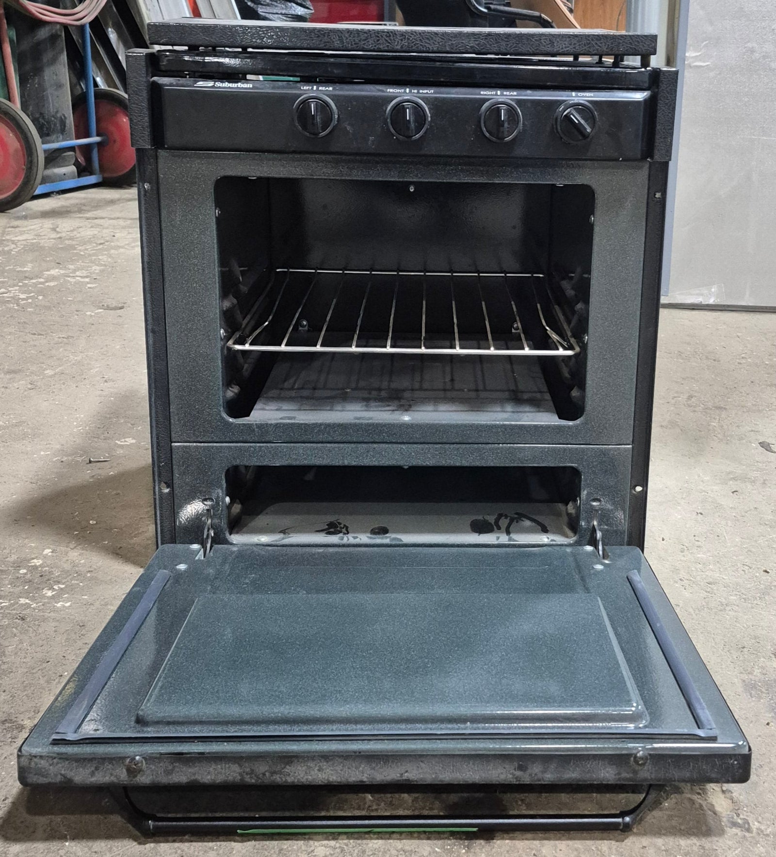 Used Suburban Range Stove 3 Burner 22