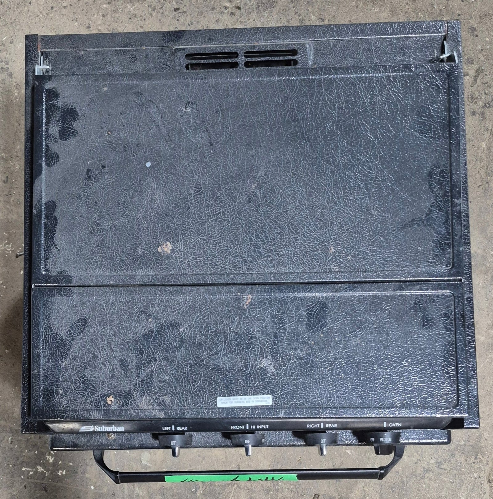 Used Suburban Range Stove 3 Burner 22