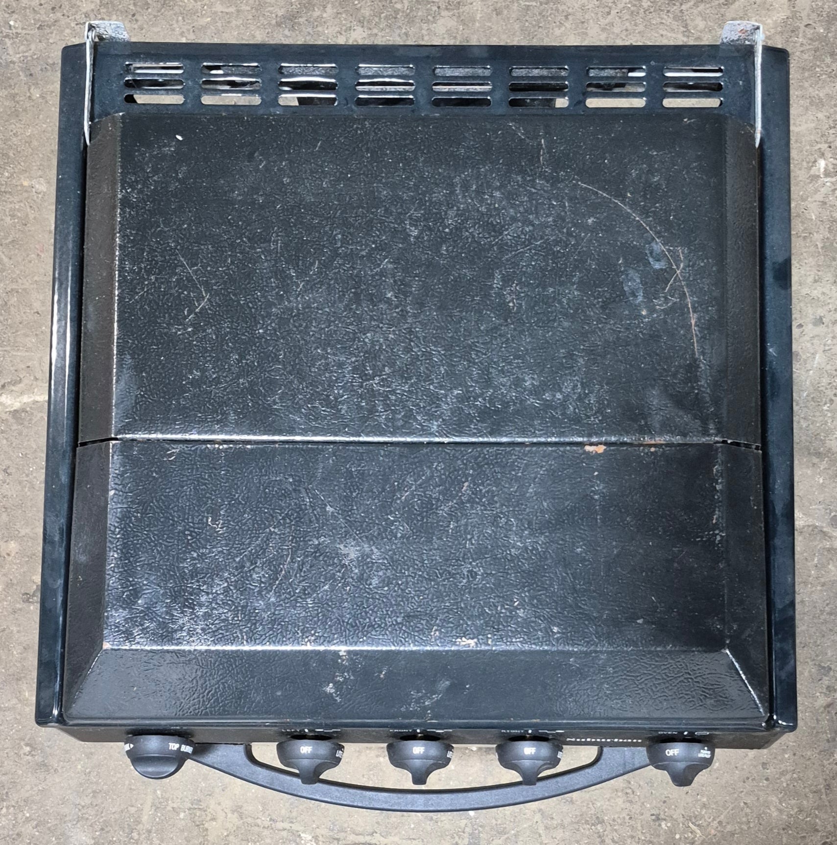 Used Suburban Range Stove 3 Burner - SRNA3SBBE - Young Farts RV Parts