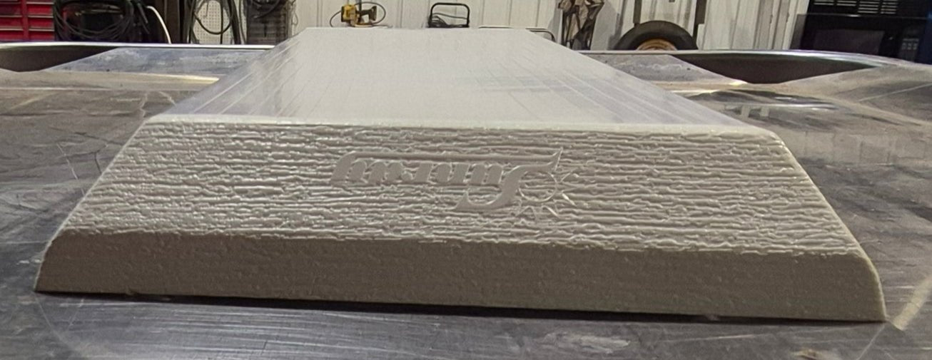 Used Sunbeam Dual Fluorescent Light Fixture Model 830 - Young Farts RV Parts
