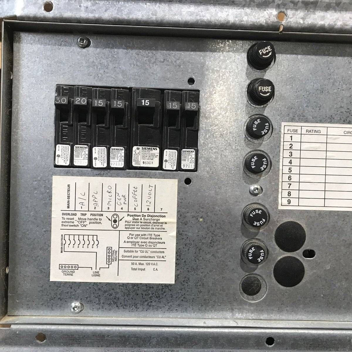 Used System Monitors Inc. Converter, 32 AMP - TNC320D - Young Farts RV Parts