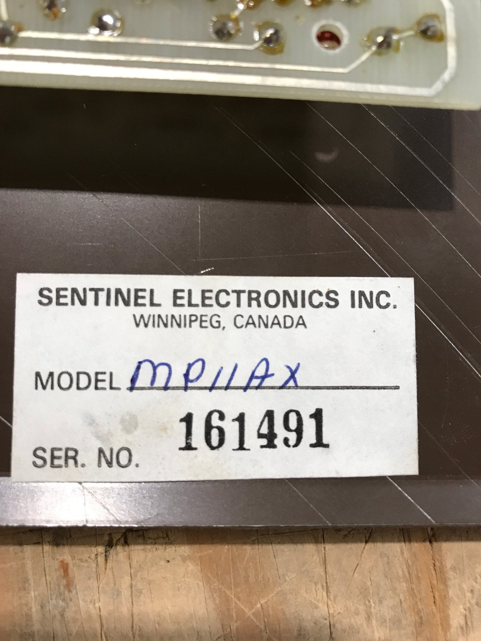 Used Systems Monitor Control Panel - Young Farts RV Parts