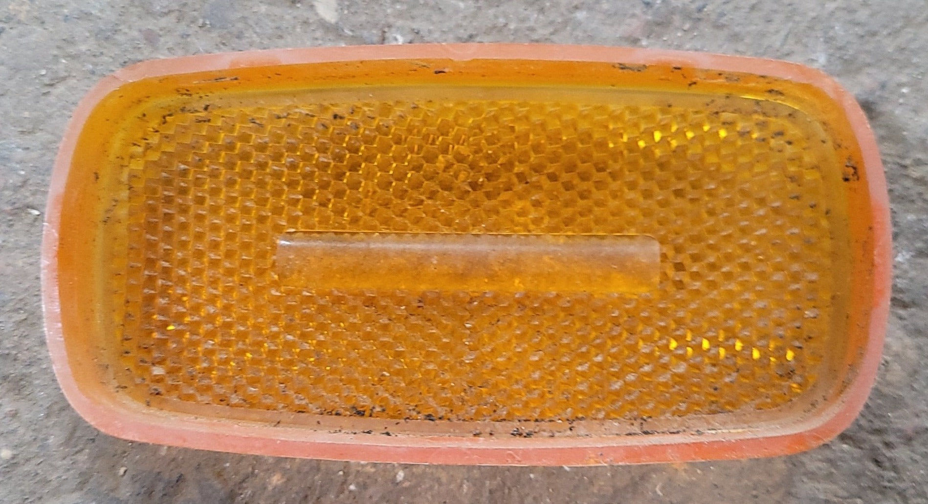 Buy Used T BARGMAN 59 SAEAP283 Marker Light Replacement Lens Amber