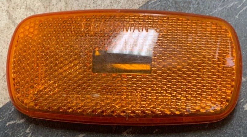 Used T. Bargman 59 - SAE - AP2 - 06 - DOT Replacement Lens for Marker Light - Amber - Young Farts RV Parts