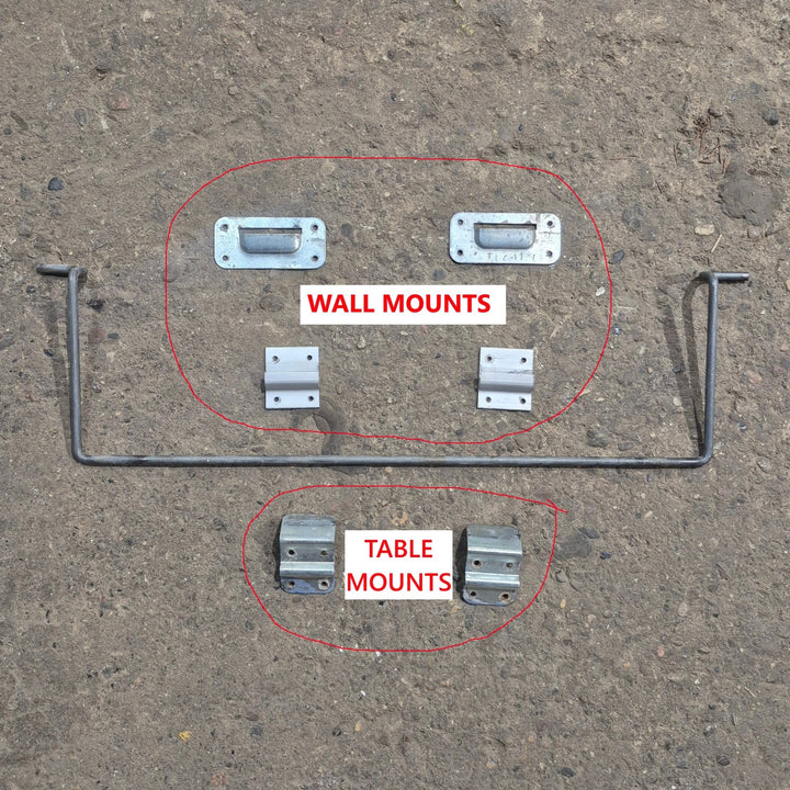 Used Table Wall Mount Kit - Young Farts RV Parts