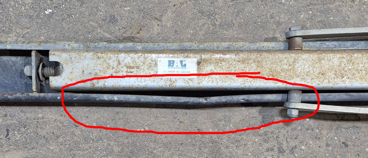 Used Telescopic Stabilizer Jack Wide Channel - Young Farts RV Parts