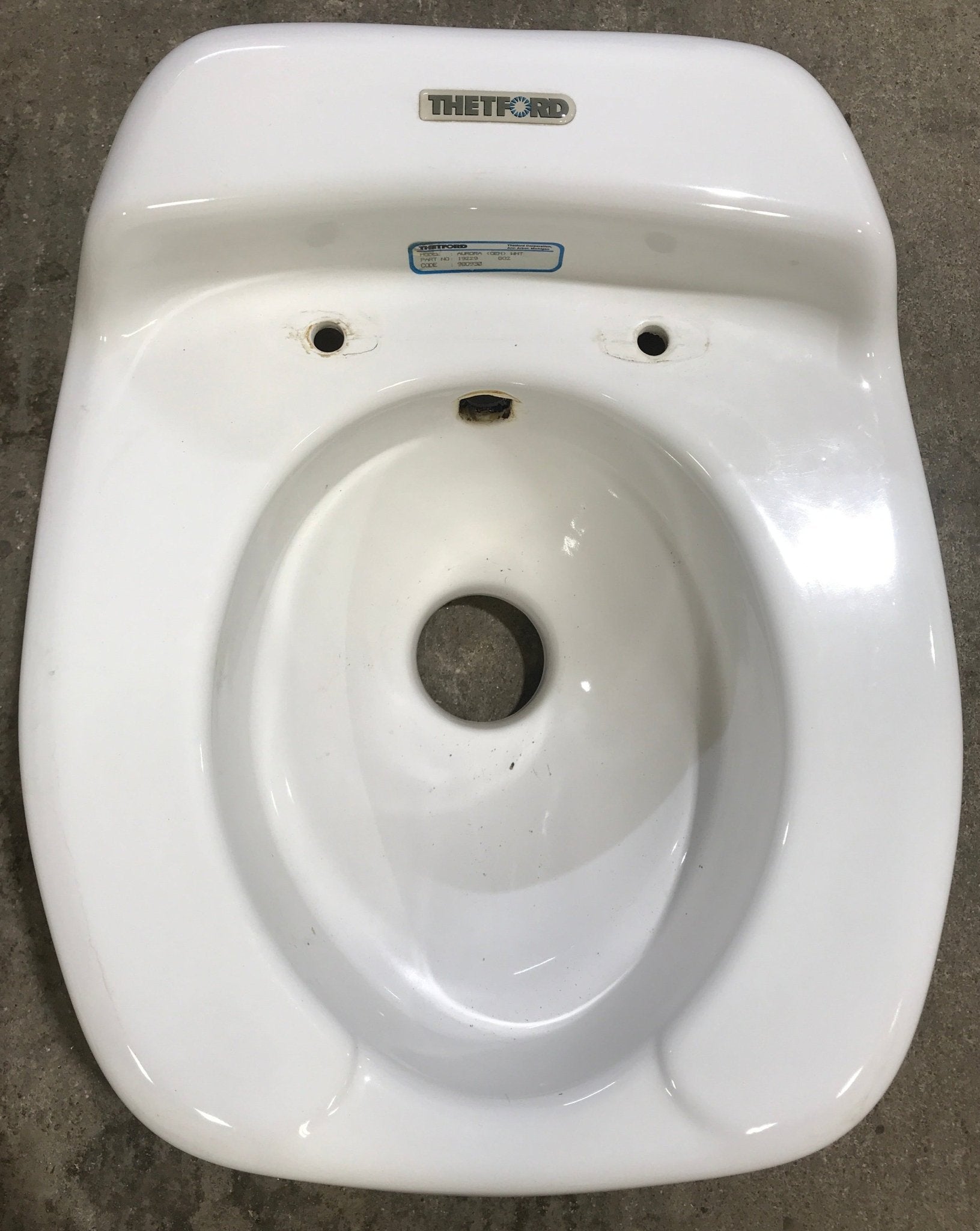 Used Thetford Toilet Bowl Replacement For Aurora (19251) - Young Farts RV Parts