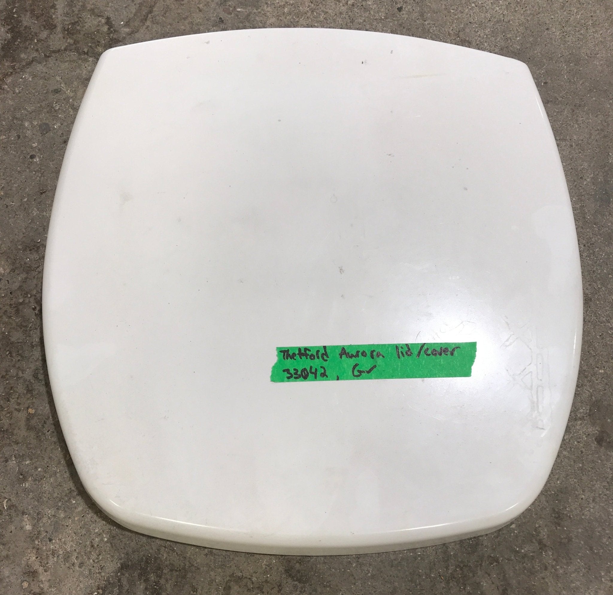 Used Thetford Toilet Seat Cover Replacement, Cover Only - 33042 - Young Farts RV Parts