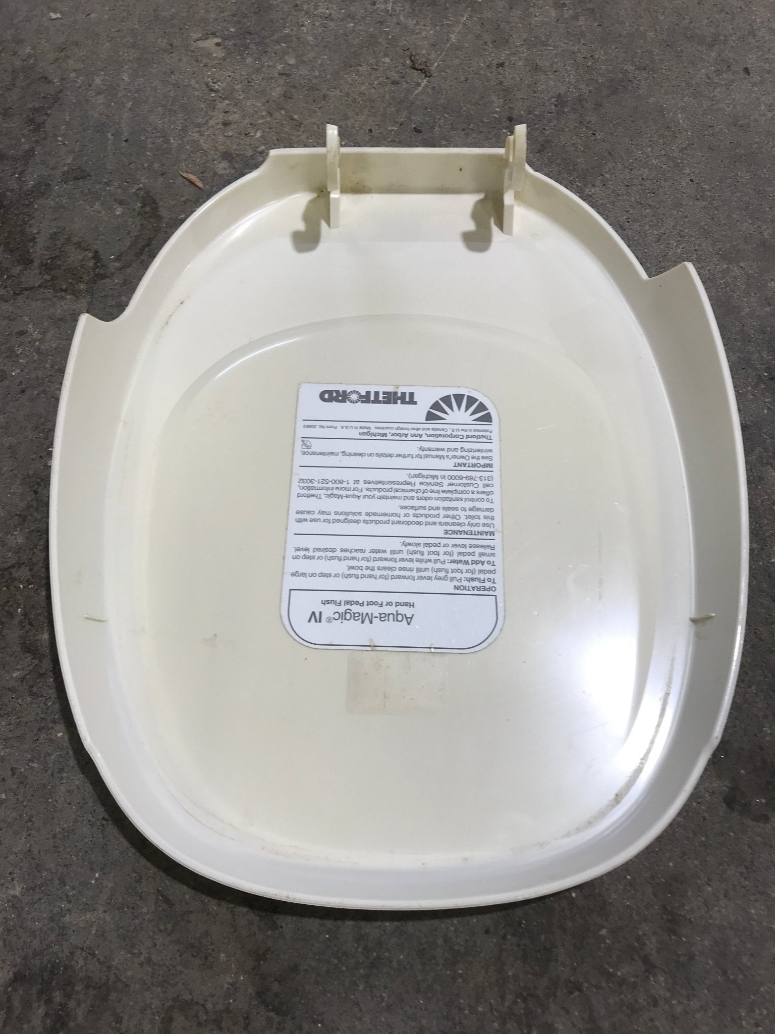 Used Thetford Toilet Seat Cover Replacement - Cover Only - 36788 - Young Farts RV Parts