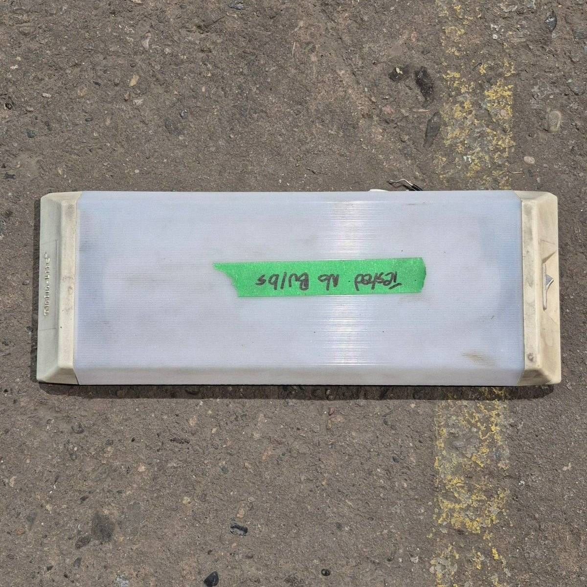Used Thin-Lite Dual Fluorescent Light Fixture - Model 612 - Young Farts RV Parts
