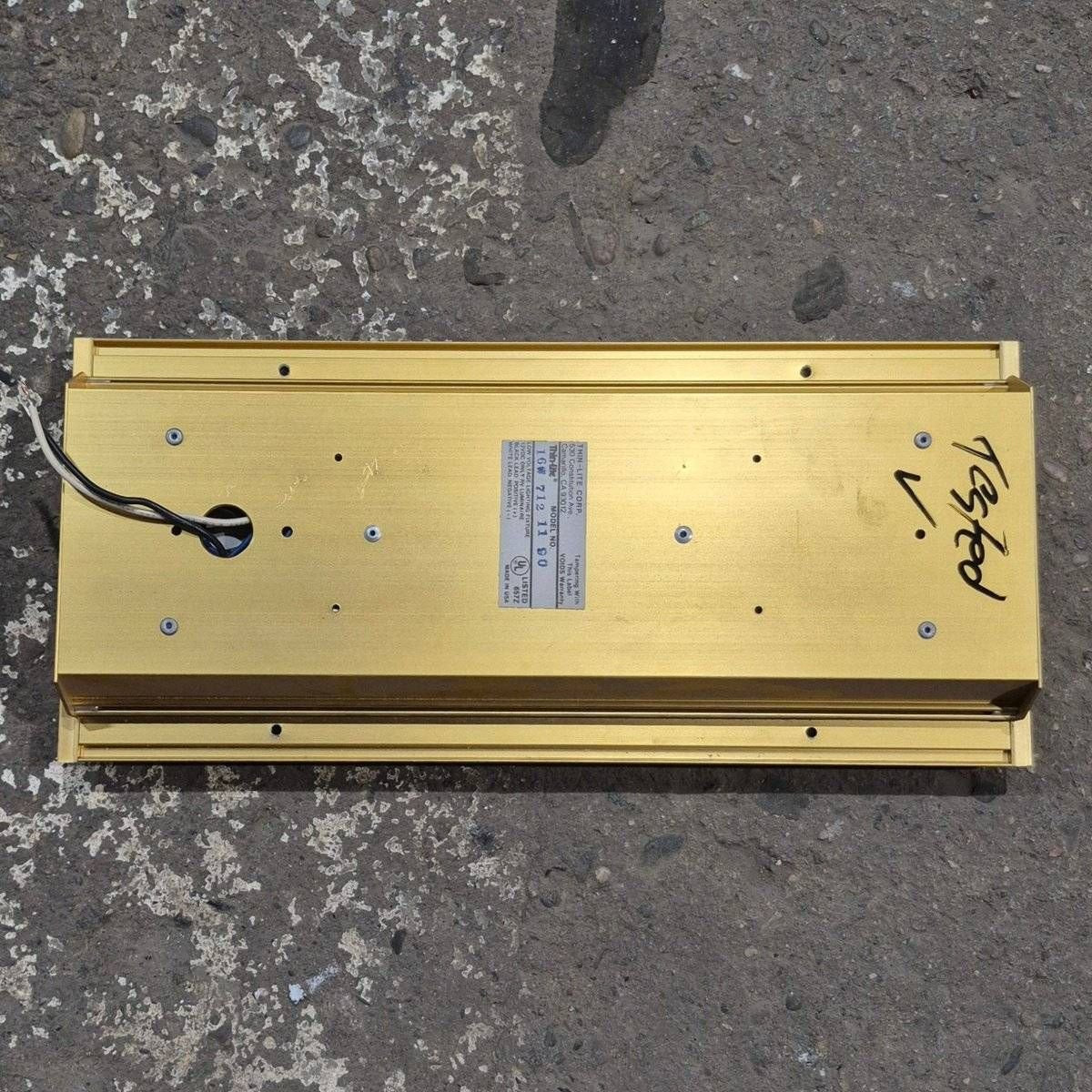 Used Thin-Lite Dual Fluorescent Light Fixture - Model 712 - Young Farts RV Parts