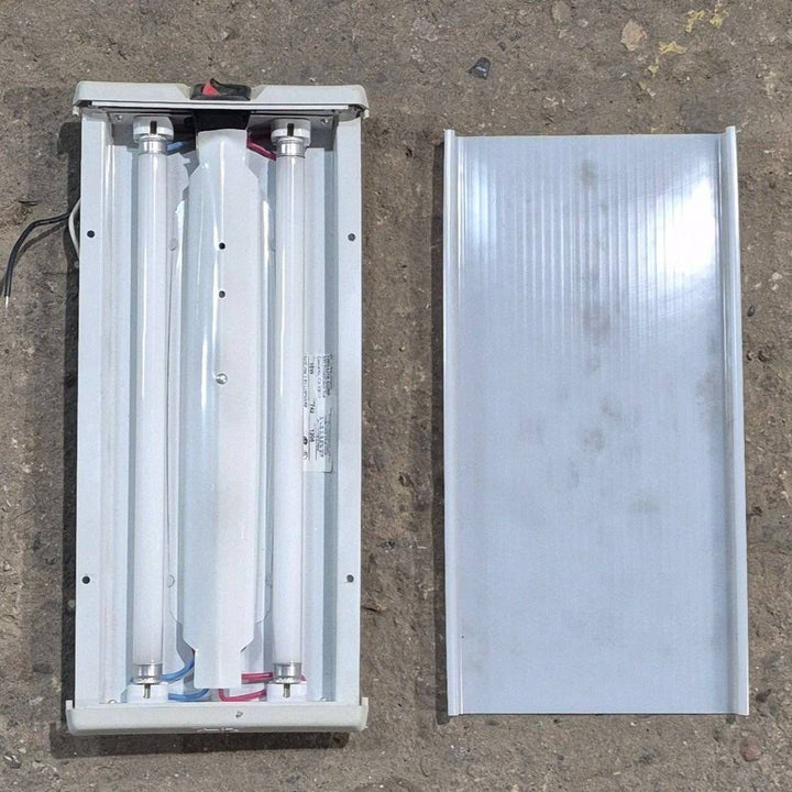 Used Thin - Lite Dual Fluorescent Light Fixture - Model 742 - Young Farts RV Parts