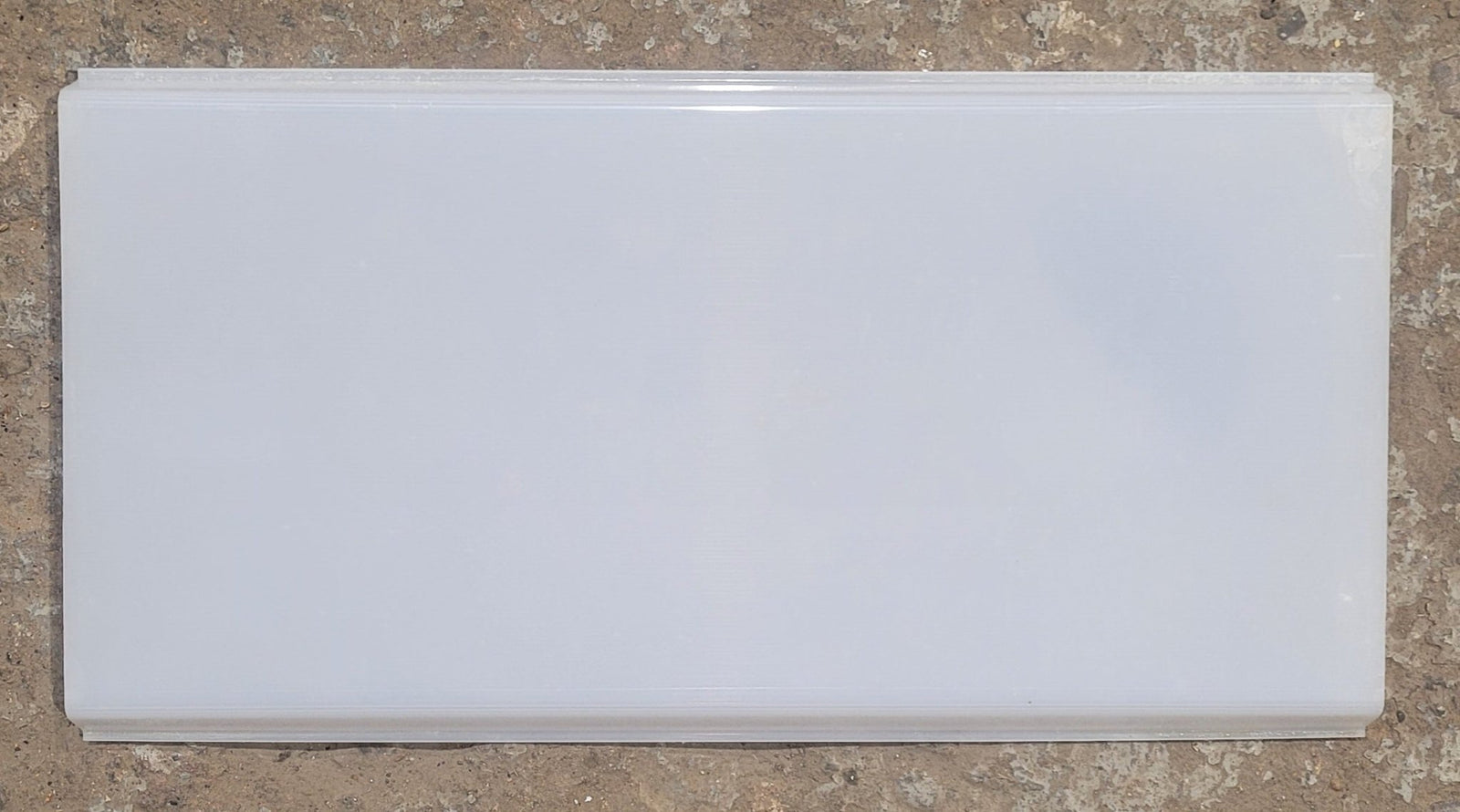 Used Thin - Lite Dual Fluorescent Light Fixture Replacement Lens for Model 732 - Young Farts RV Parts