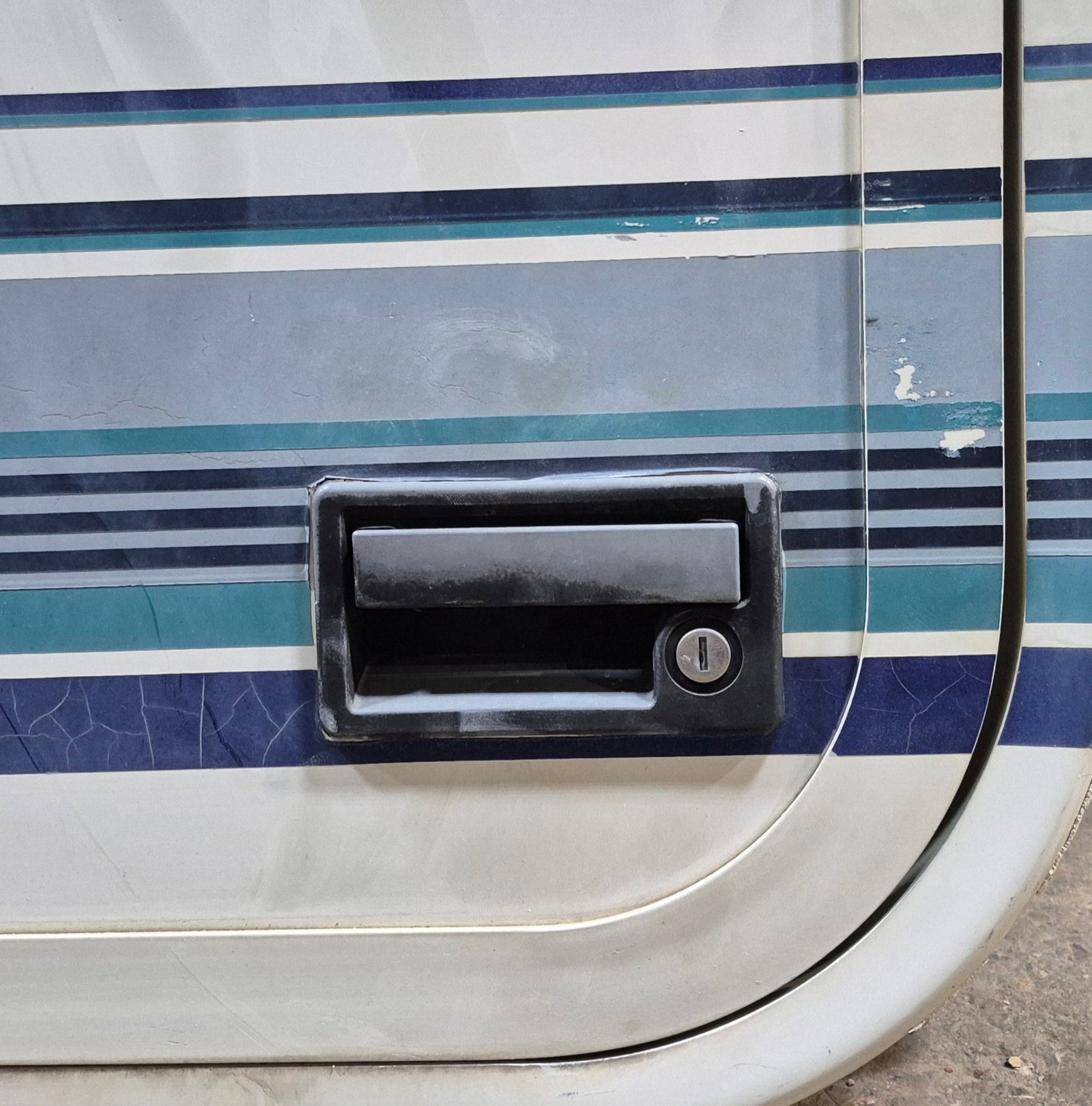 Used Thor Driver Side Door - Young Farts RV Parts