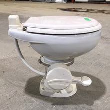 Load image into Gallery viewer, Used Toilet Complete SeaLand / Dometic Toilet - SC 110 - Young Farts RV Parts