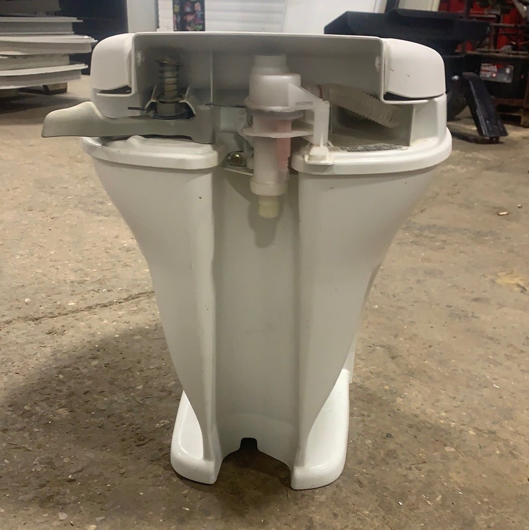 Used Thetford AQUA MAGIC V Toilet - Hand Flush, High Profile, White